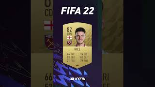 Declan Rice  FIFA Evolution FIFA 17  EAFC 25 [upl. by Neiviv]