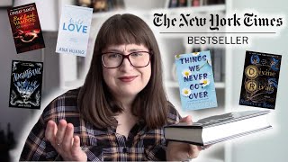 READING 5 BOOKS FROM THE NEW YORK TIMES BEST SELLERS LIST  Reading Vlog [upl. by Yesnyl]