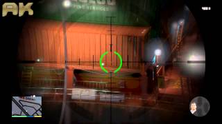 Grand Theft Auto 5Walkthrough Part 25Mission24The Merryweather Heist Freight [upl. by Ahsiram]