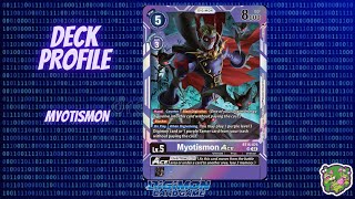 Deck profile Myotismon  BT15 [upl. by Dietsche136]