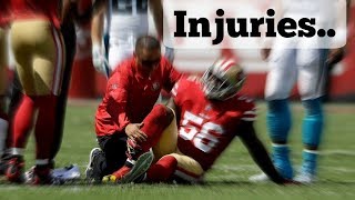 49ers Injuries [upl. by Eerrehs719]