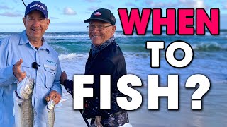 Beach Fishing TACTICS on WHEN I Choose To Fish [upl. by Ytsanyd]