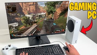 Xbox Series S as a Budget Gaming PC  4K 120 FPS with Innocn 27quot Monitor [upl. by Teloiv]