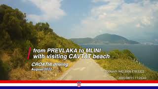 from PREVLAKA to MLINI with visiting CAVTAT and the beach [upl. by Symons674]