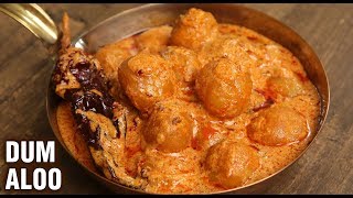 Dum Aloo  How To Make KASHMIRI DUM ALOO  Kashmiri Dum Aloo Recipe By Tarika [upl. by Orji]