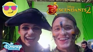 Descendants 2  Whats My Name Behind The Scenes  Disney Channel UK [upl. by Schott465]