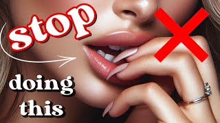 how to STOP biting your nails [upl. by Hauck]