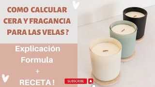 Cómo hacer una vela usando micas y cera de soya 10vela de sojaDIY [upl. by Ezekiel]