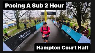 Pacing a Sub 2 Hour Half Marathon [upl. by Marcell]