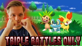 Triple Battles are Easy in Pokemon  Pokemon Triple Y Nuzlocke Vertical [upl. by Adnot710]