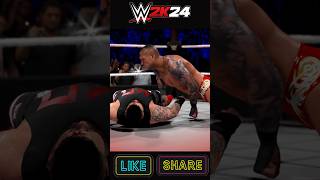 RKO Vs Stunner  Randy Orton Vs Kevin Owens  wwe wwe2k24 randyorton kevinowens rko ko shorts [upl. by Notsla]