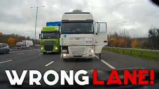 UNBELIEVABLE UK LORRY DRIVERS  Lorry Caused Big Crash Van Racing With Lorry Lorry Road Rage 17 [upl. by Eslek]