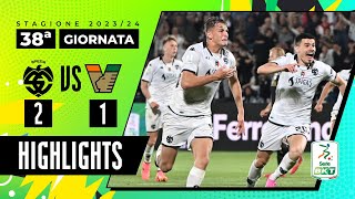 Spezia vs Venezia 21  Lo Spezia vince in rimonta ed è salvo  HIGHLIGHTS SERIE BKT 2023  2024 [upl. by Riannon]