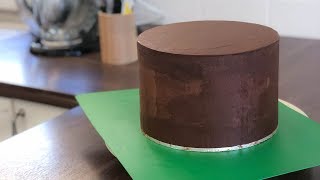 How to make chocolate ganache  4 mins｜Irmas Fondant Cakes [upl. by Torbart]