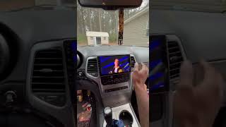 2013 Grand Jeep Cherokee T’eyes Aftermarket Radio Install 🤯‼️ [upl. by Ymmak]