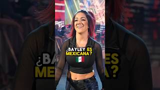 Está luchadora es de raíces mexicanas bayley wwe wrestling wrestler mx mexico wwefan [upl. by Humph]