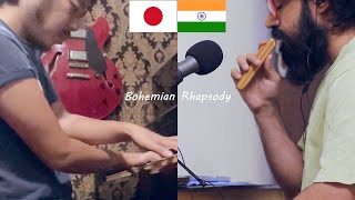 Queen  Bohemian Rhapsody Kazoo and Piano cover ft Sentimental Okada from Japan [upl. by Kreda]