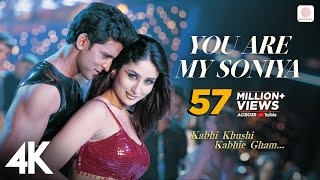 You Are My Soniya  K3G  Kareena Kapoor  Hrithik Roshan sonunigam  alkayagnik3875  4K [upl. by Ciredec513]