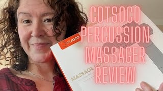 Cotsoco Massage Gun Review amp Unboxing [upl. by Luapnaes]