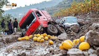 Extreme Driving Fails Heavy Equipment amp Truck Operators Gone Wrong [upl. by Sibby326]