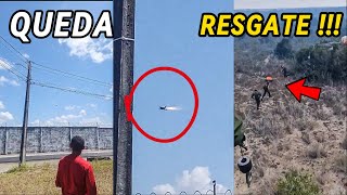 CAÃ‡A F5EM TIGER II MOMENTO DA QUEDA E RESGATE NATAL RN FORÃ‡A AÃ‰REA BRASILEIRA [upl. by Ttereve102]