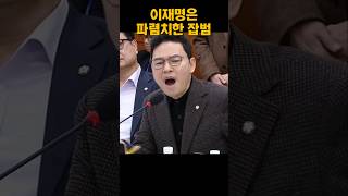 이재명은 파렴치한 잡범 박정훈 이재명 청문회 [upl. by Elitnahc223]