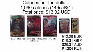 Carrolls gas station price amp CPTD 3 rap snacks bags donuts Mello Yellow can 1332 USD [upl. by Decca406]