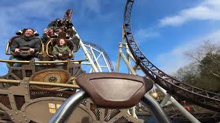 Plopsaland De Panne  Onride  The Ride to Happiness 2k24  Ride Nr 1 plopsalanddepanne [upl. by Bui]