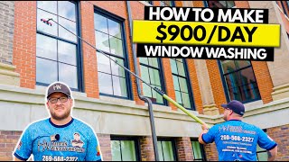 How to Start 900Day Window Cleaning Business [upl. by Dymoke183]