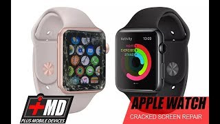 Apple Watch Cracked Screen Repair [upl. by Meelak249]