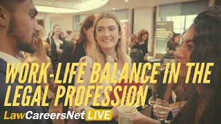 What is WORKLIFE BALANCE like in the legal profession  LawCareersNet [upl. by Burbank669]