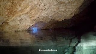 Underwater cave in Korfos [upl. by Llebanna559]