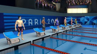 Olympics™ Go Paris 2024  Swimming gameplay [upl. by Percy762]