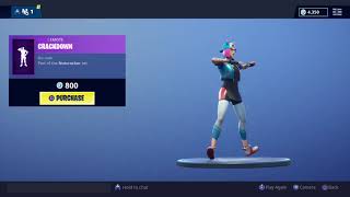 NEW CRACKDOWN DANCE EMOTE FORTNITE BATTLE ROYALE [upl. by Ttelrahc478]