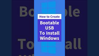 How to crate bootable USB to install windows [upl. by Helbonnah]