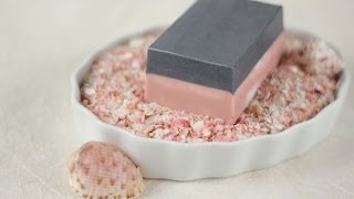 How To Make Charcoal And Rose Clay Soap  DIY Spa Bar Tutorial  BrambleBerrycom [upl. by Greg]