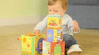 Soft Stacking Blocks Toy For Babies From One Step Ahead [upl. by Rosa]