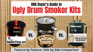 BBQ Buyers Guide to Ugly Drum Smoker Kits  UDS [upl. by Enylorac]