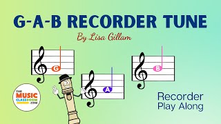 EASY Recorder Song for Beginners B A G [upl. by Dopp]