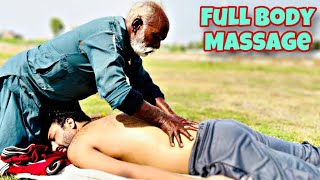 ASMR Full Body Massage and Cracking  ASMR Full Body Oil Spa  ASMR Full Body Massage Sleep  ASMR [upl. by Hedi]