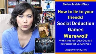 Social Deduction Game Werewolf Avalon Spyfall  Stellas Tabletop Diary [upl. by Sochor128]