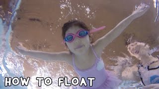 Step 4 How to Float in the Water  Learn How to Swim with AquaMobile [upl. by Creigh]