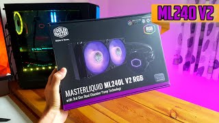 COOLER MASTER  Masterliquid ML240 V2 [upl. by Lederer]