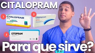 CITALOPRAM PARA QUE SIRVE  3 COSAS [upl. by Eiggep]