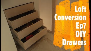 Loft conversion Ep7 Drawers [upl. by Erimahs]