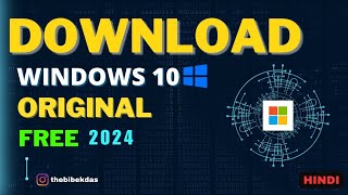 Windows 10 Download Original version in Hindi  Learning About Microsoft [upl. by Darwen]