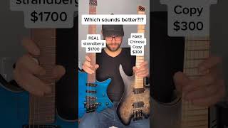 REAL Strandberg Vs FAKE Strandberg [upl. by Lyndsie218]