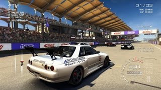 Grid Autosport PC Multiplayer Race  Auto Gallery Nissan Skyline R32 GTR Road amp Track Pack DLC [upl. by Gainer64]