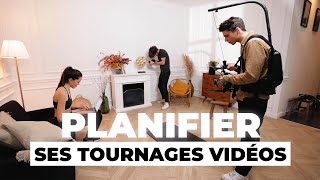 Comment PLANIFIER ses TOURNAGES vidéos [upl. by Asher214]