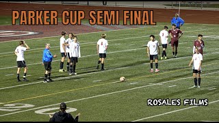 Goalkeeper Gets a Red Card  Kearny vs Santa Fe Christian Boys Soccer [upl. by Esinrahs]